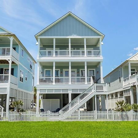 Beachfront Bliss Luxe 4Br House W Beach Access Villa Galveston Eksteriør bilde