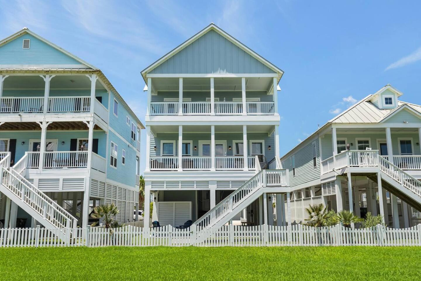 Beachfront Bliss Luxe 4Br House W Beach Access Villa Galveston Eksteriør bilde